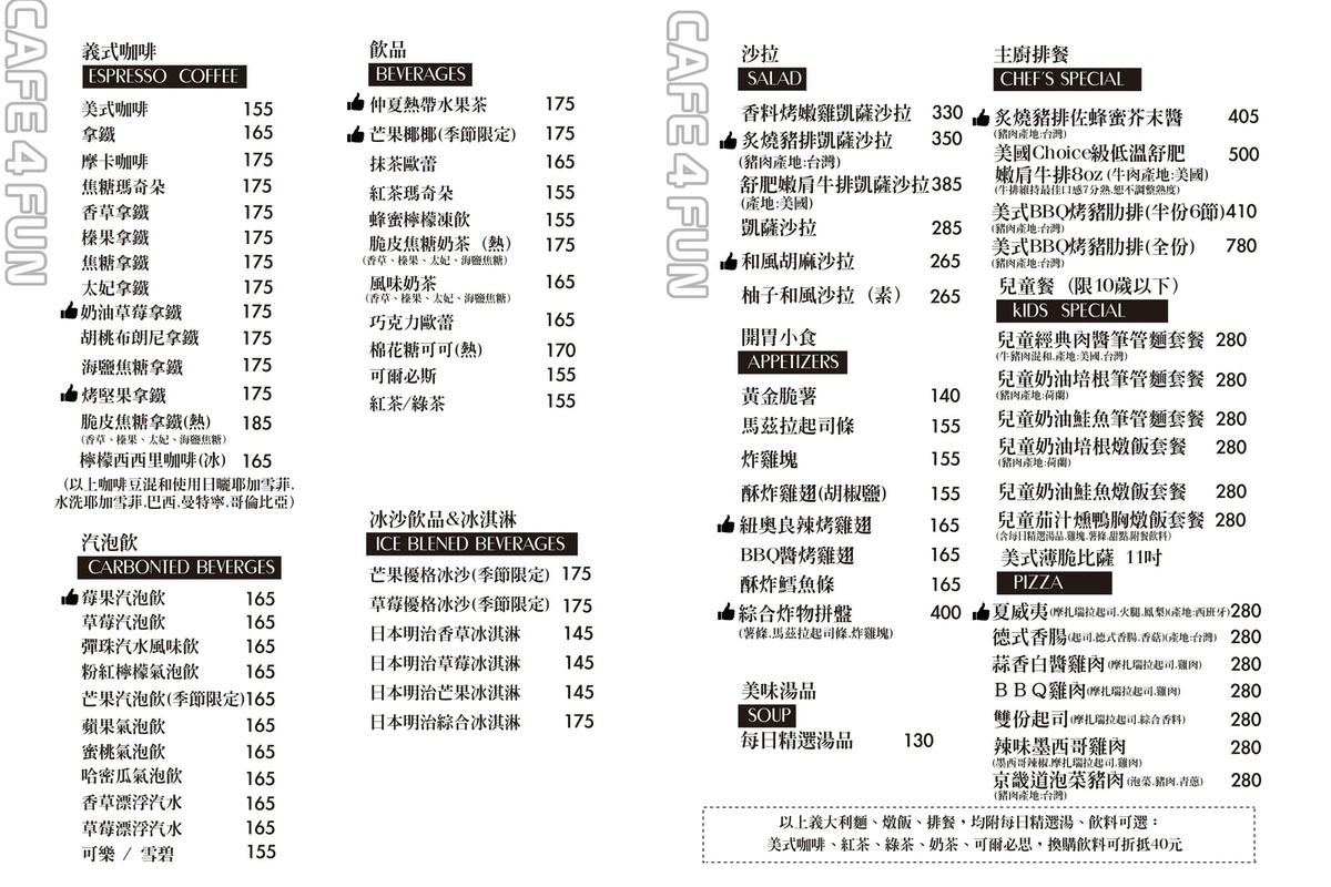 桃園親子餐廳【Café 4 FUN 咖啡趣】遊戲室好玩，餐點又好吃～大人吃得滿足、小孩玩得開心 @兔兒毛毛姊妹花