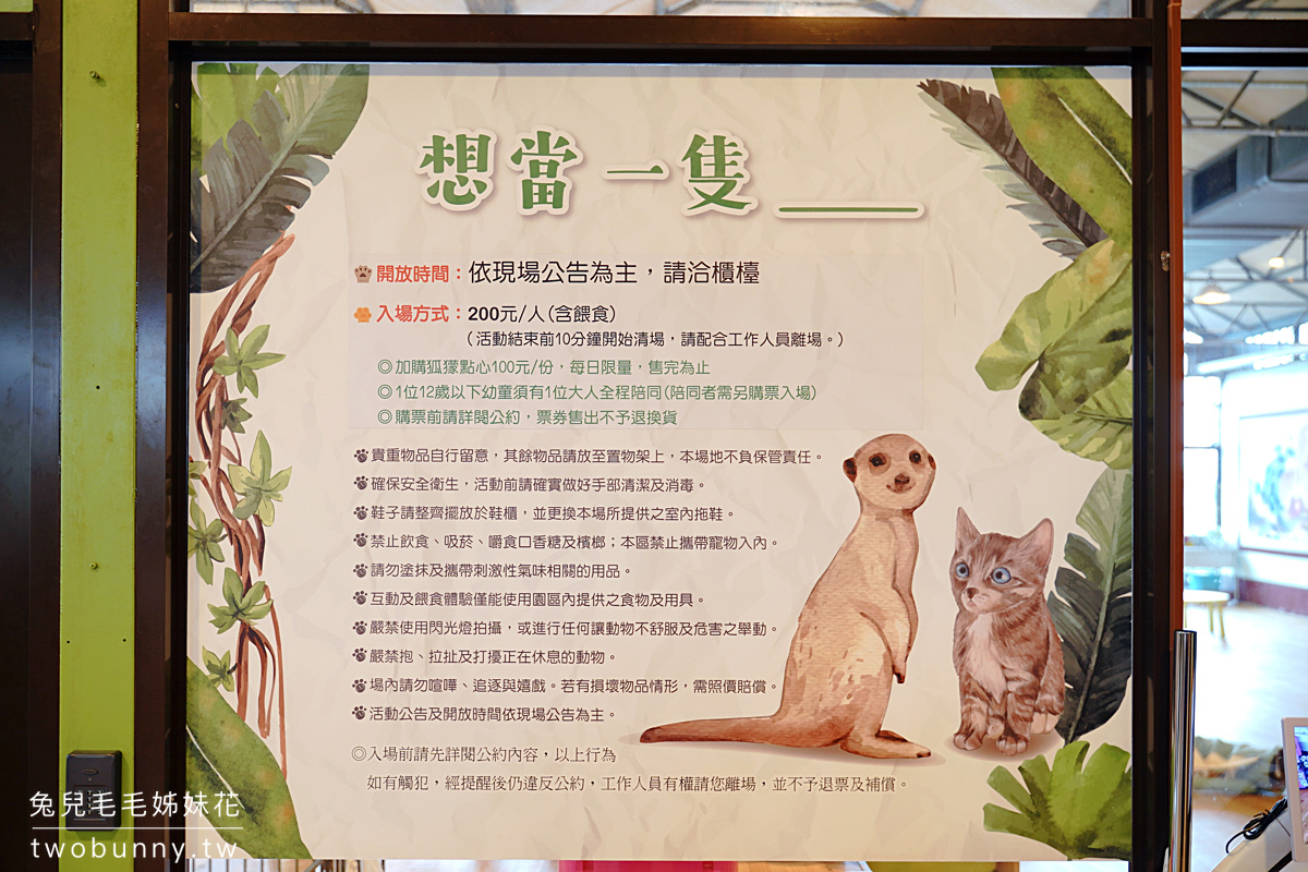 宜蘭親子景點》金車礁溪蘭花園～北台灣最大蘭花園竟然也可以嚕貓貓、餵狐獴、摸水豚 @兔兒毛毛姊妹花