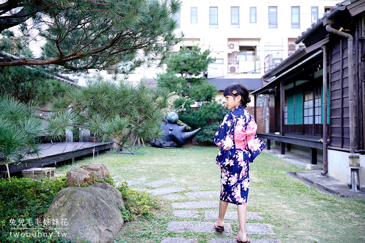 新竹景點》蕭如松藝術園區～真的很日本!! 穿著浴衣在日式庭園拍美照、在日式木屋享用復古甜點 @兔兒毛毛姊妹花