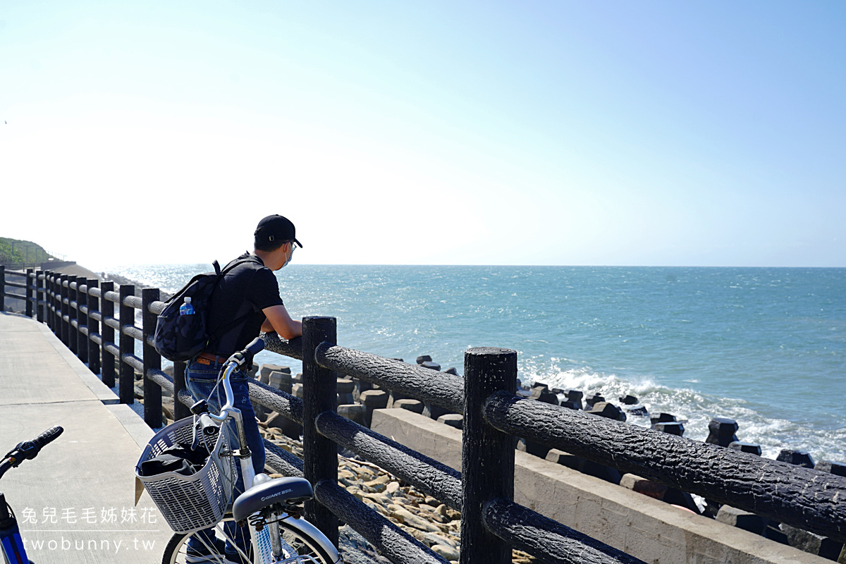 新竹景點》新竹十七公里海岸線～北台灣最美海景自行車道，六個超好拍必停留景點推薦 @兔兒毛毛姊妹花