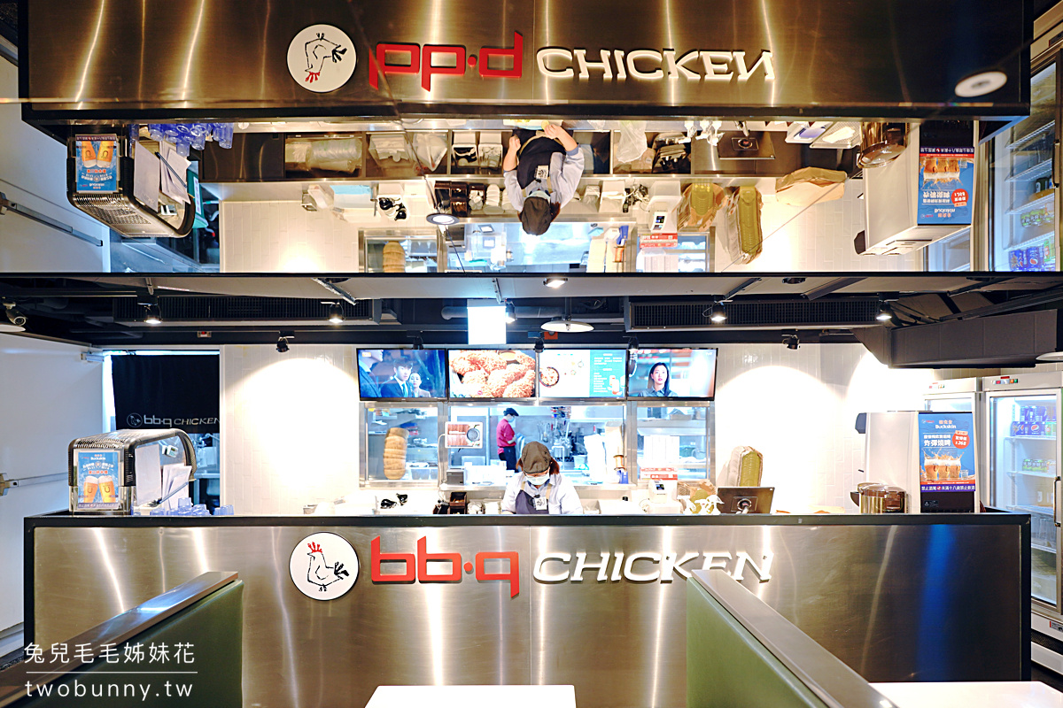 台北美食》bb.q CHICKEN 韓式炸雞餐廳 慶城店～除了炸雞竟然還有拌飯、煎餅等韓式料理 @兔兒毛毛姊妹花
