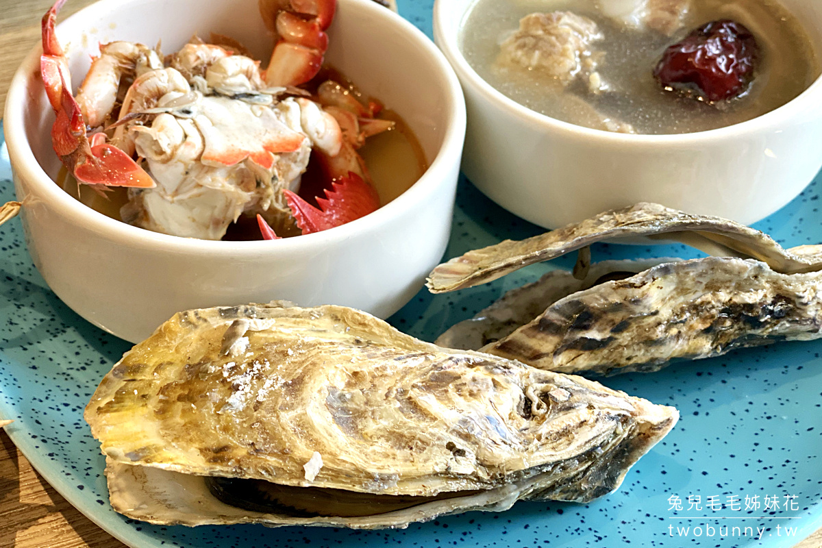 漢來海港餐廳｜海鮮最澎湃的高 C/P 值台北吃到飽自助餐，多種螃蟹、貝類還有溫生蠔!! @兔兒毛毛姊妹花