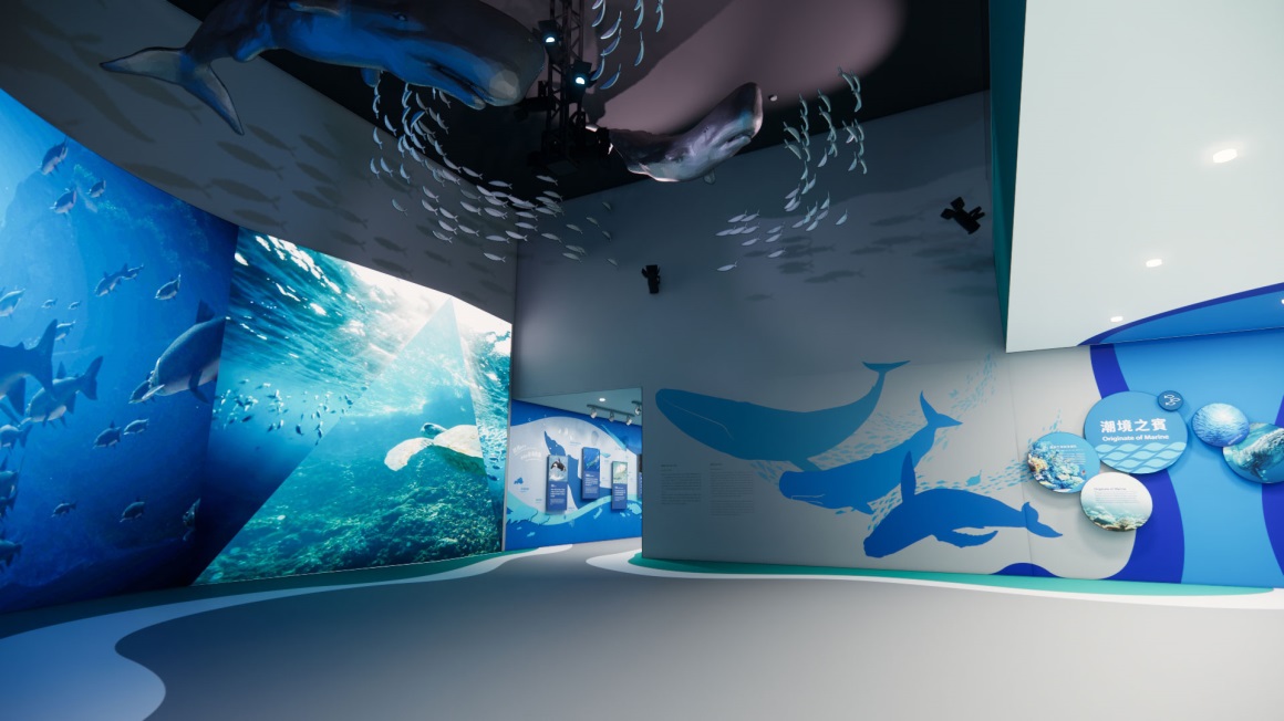 基隆親子景點》潮境智能海洋館全新開放!! VR海底隧道、沈浸式海洋體驗，還能和超萌海豹玩遊戲 @兔兒毛毛姊妹花
