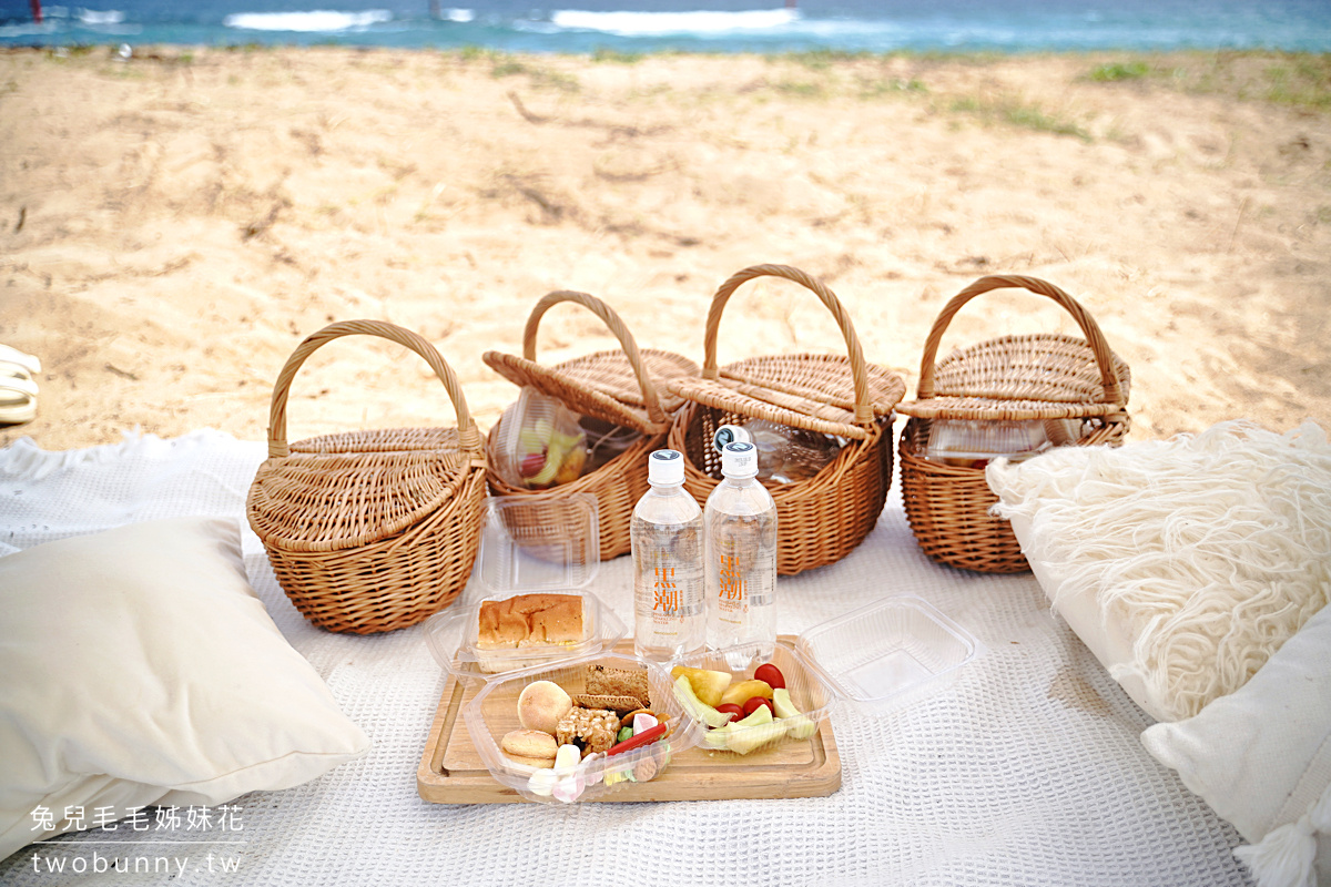 澎湖景點》山水沙灘 x 薇樂野餐~在澎湖最美沙灘輕鬆享受最浪漫的沙灘派對 @兔兒毛毛姊妹花