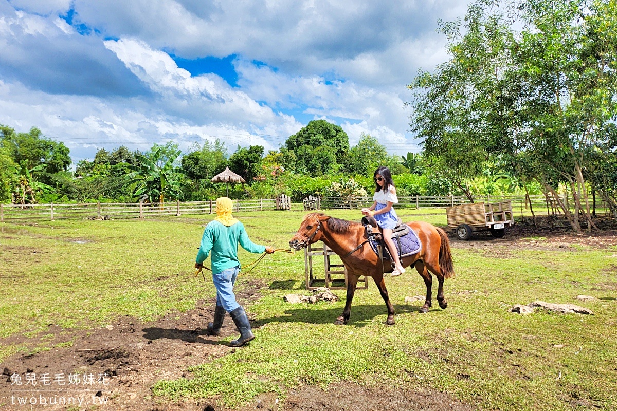 薄荷島農場》南方農場 South Farm Panglao-Bohol～隱藏版大農場，一票到底餵動物、騎馬 @兔兒毛毛姊妹花