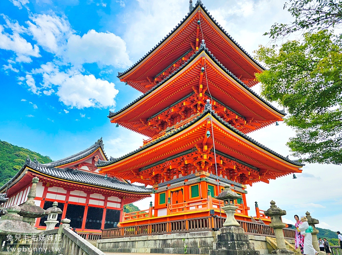 京都景點》清水寺～京都最老寺廟、世界文化遺產，2023 交通資訊、必看重點攻略 @兔兒毛毛姊妹花