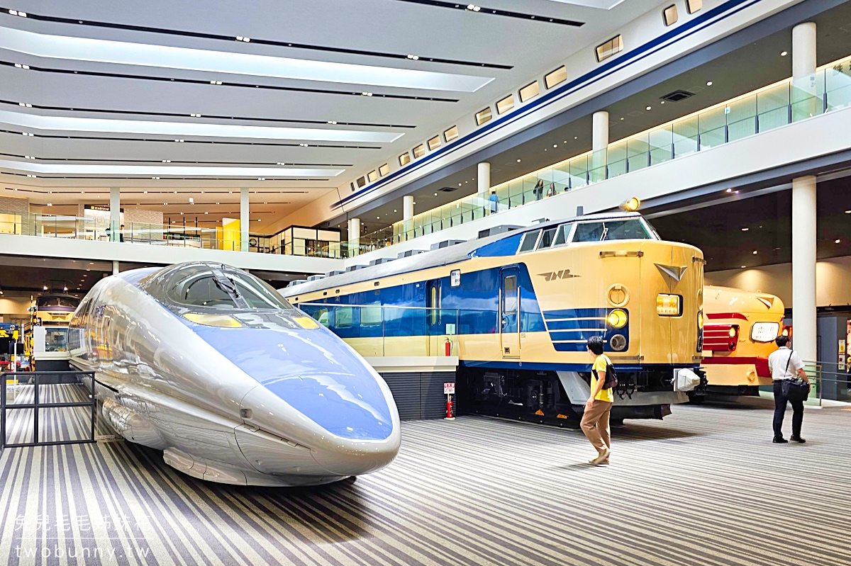 京都景點【京都鐵道博物館】日本最威火車及電車展示，互動設施好好玩～鐵道迷必訪!! @兔兒毛毛姊妹花