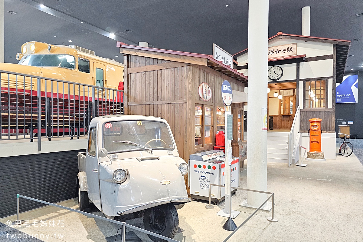 京都親子景點》京都鐵道博物館~日本最威火車及電車展示，互動設施好好玩～鐵道迷必訪!! @兔兒毛毛姊妹花