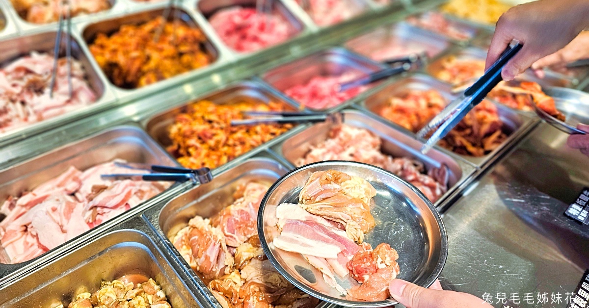 台北吃到飽》打爆豬韓式燒肉吃到飽新北永和店～359元起13種肉肉任你吃，還有火鍋、熟食
