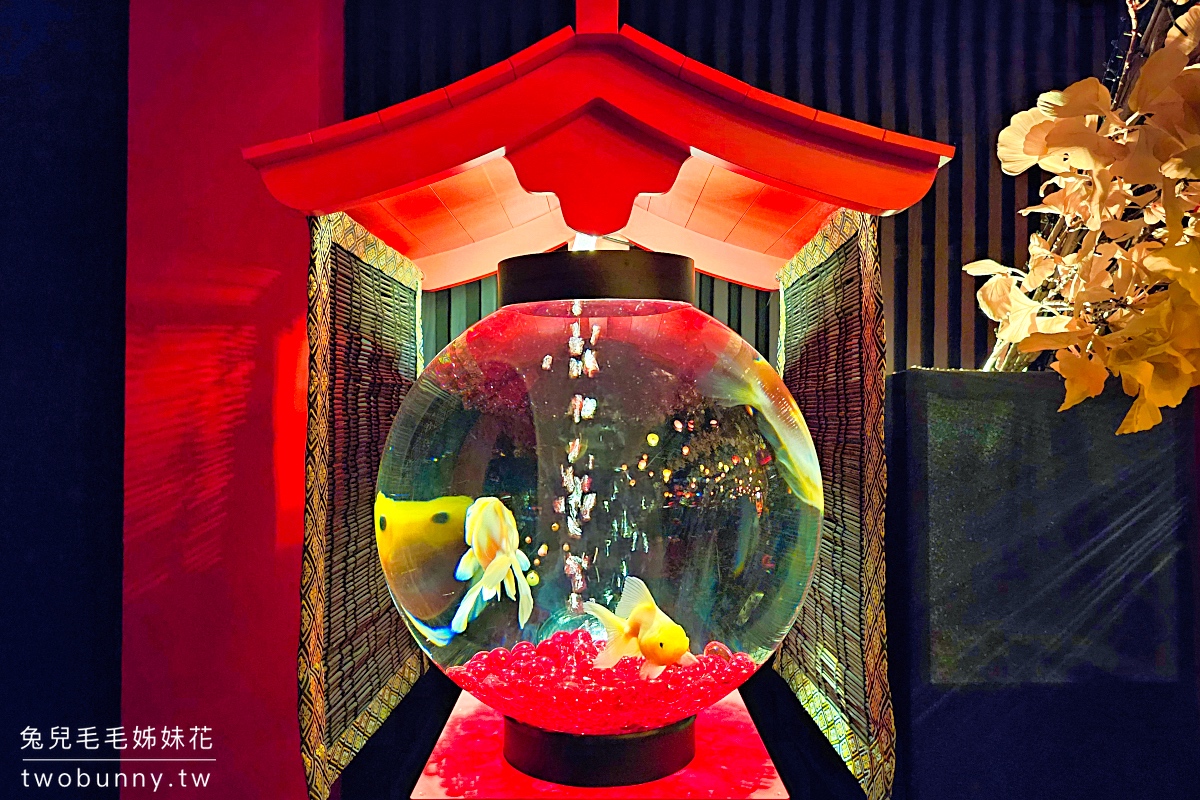 東京景點》銀座藝術水族館 ART AQUARIUM MUSEUM～璀璨炫麗「銀座の金魚」神好拍 @兔兒毛毛姊妹花