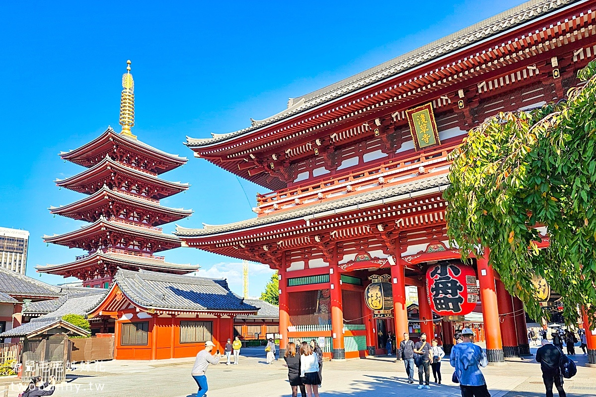 東京景點【淺草寺】不是只有「雷門」!! 東京最古老寺院五大必看重點、周邊玩樂攻略 @兔兒毛毛姊妹花