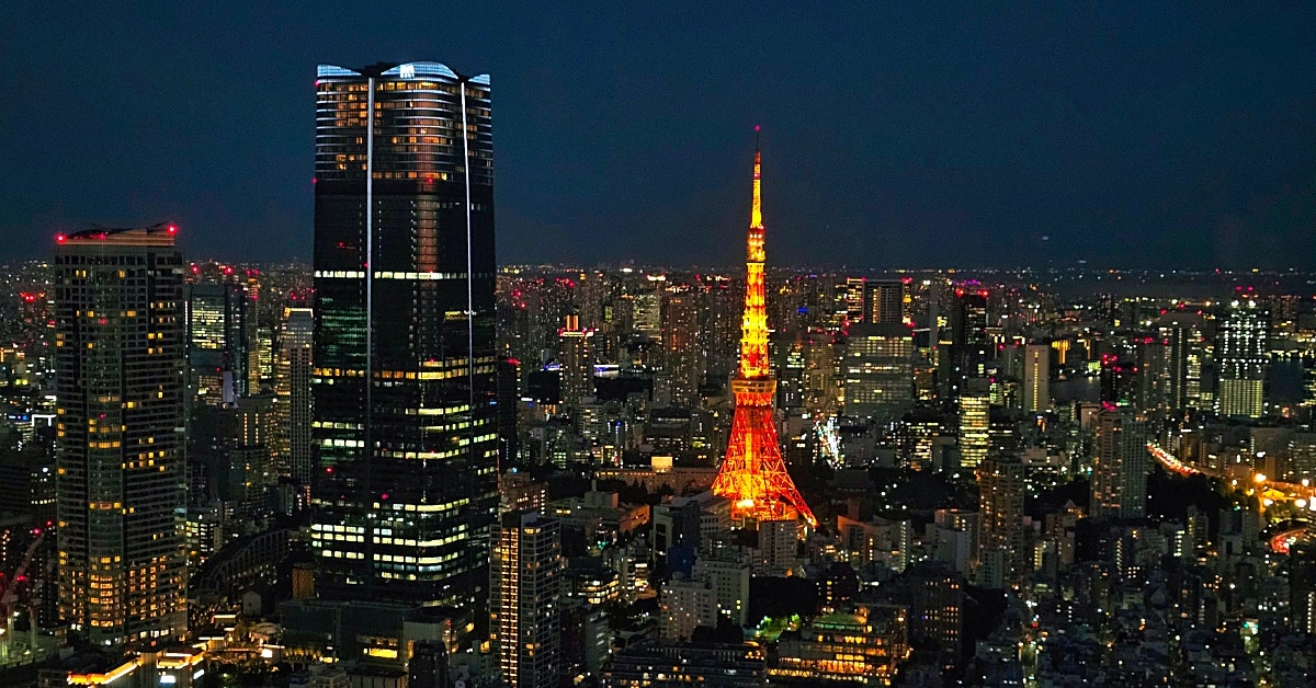 東京景點》六本木新城展望台 Tokyo City View～絕美東京鐵塔夜景這裡看、逛逛森美術館 @嘿!部落!
