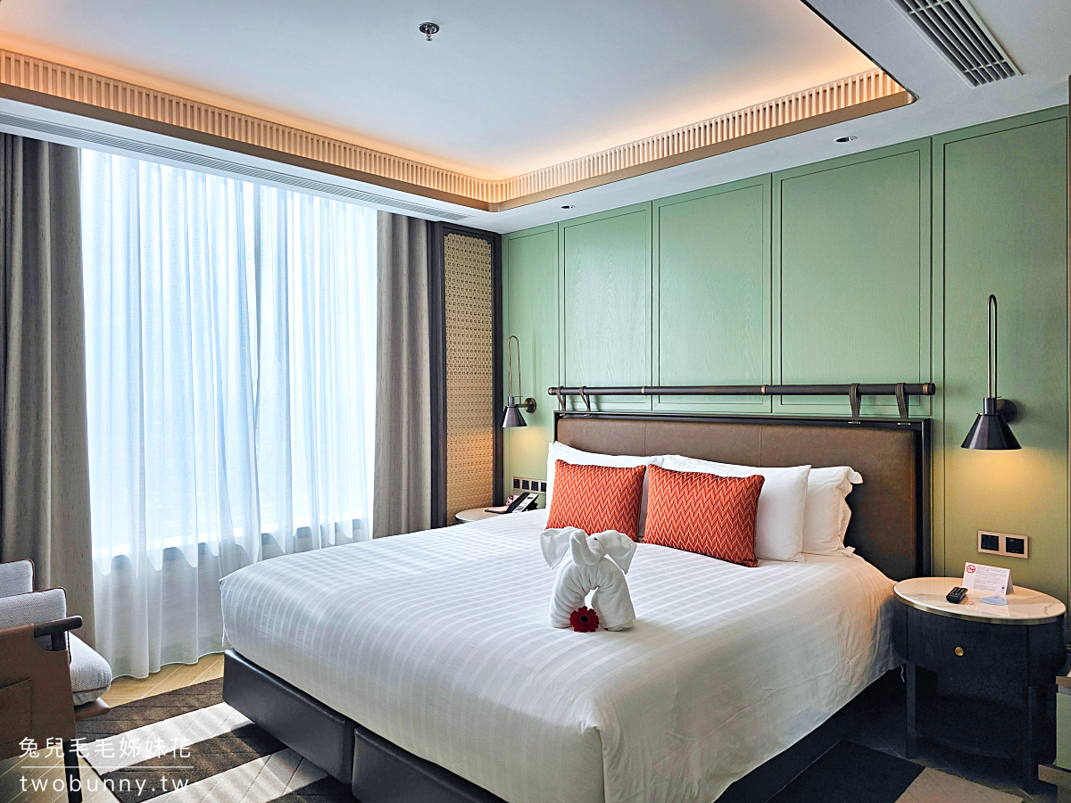 曼谷住宿「帕亞泰易思廷大酒店 Eastin Grand Hotel Phayathai」機場快線/BTS直達五星飯店，公寓套房 空中泳池美翻天 @兔兒毛毛姊妹花