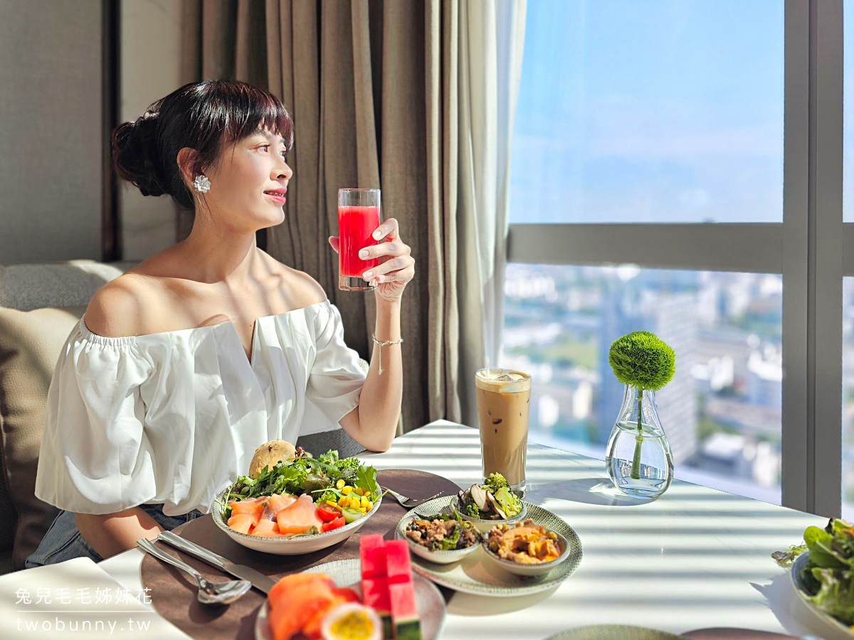 曼谷住宿「帕亞泰易思廷大酒店 Eastin Grand Hotel Phayathai」機場快線/BTS直達五星飯店，公寓套房 空中泳池美翻天 @兔兒毛毛姊妹花