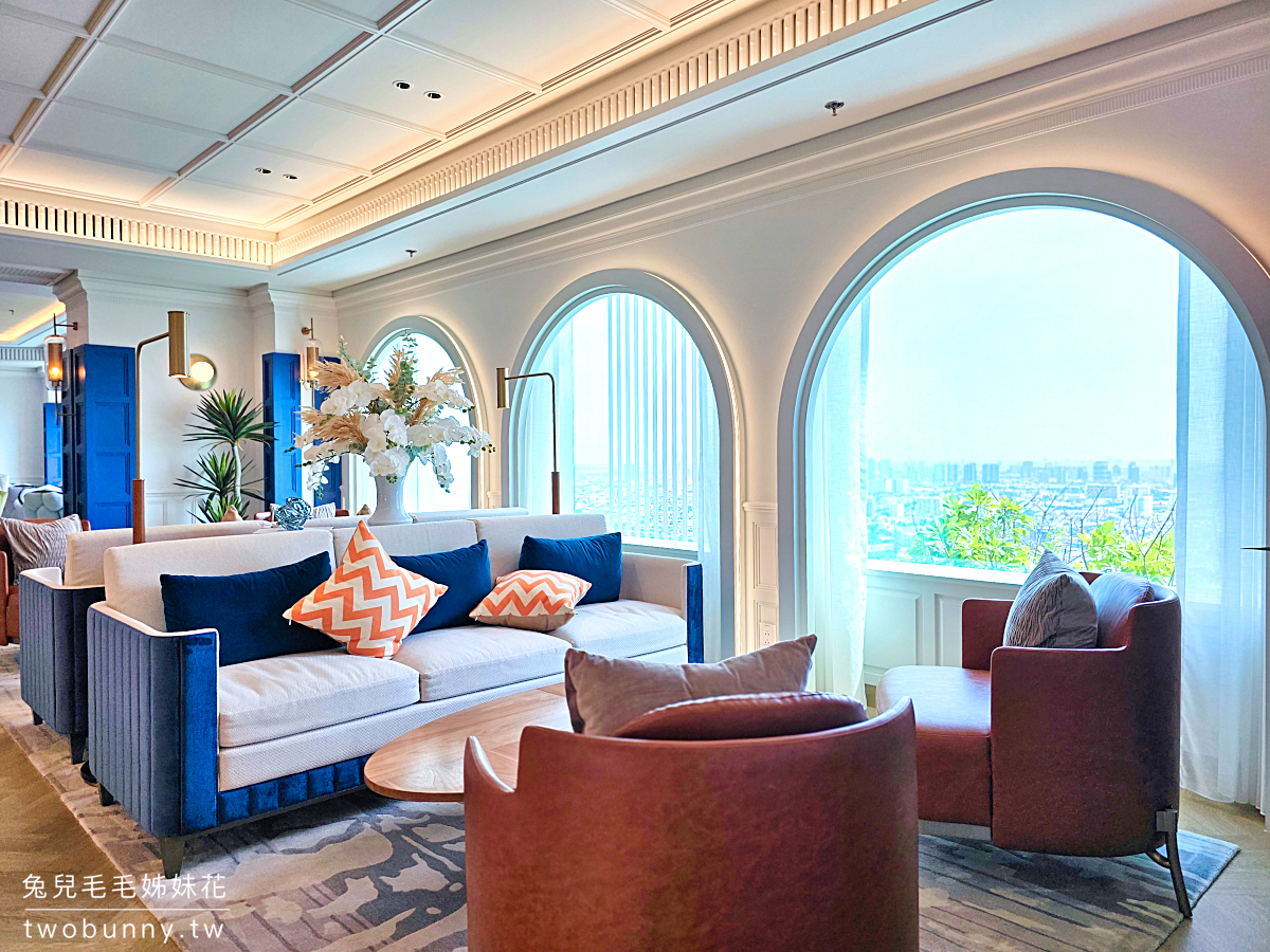 曼谷住宿「帕亞泰易思廷大酒店 Eastin Grand Hotel Phayathai」機場快線/BTS直達五星飯店，公寓套房 空中泳池美翻天 @兔兒毛毛姊妹花