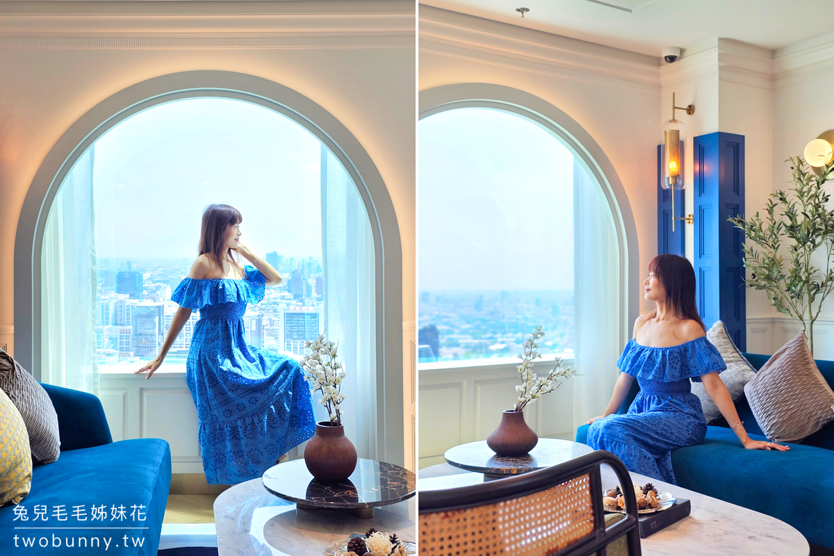 曼谷住宿「帕亞泰易思廷大酒店 Eastin Grand Hotel Phayathai」機場快線/BTS直達五星飯店，公寓套房 空中泳池美翻天 @兔兒毛毛姊妹花