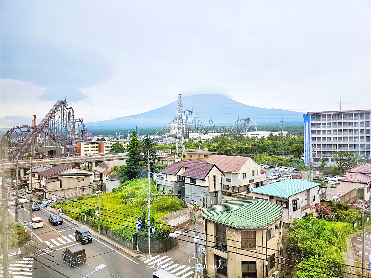 河口湖住宿「MYSTAYS 富士山展望温泉酒店」躺在床上就能看到富士山、富士急樂園 @兔兒毛毛姊妹花