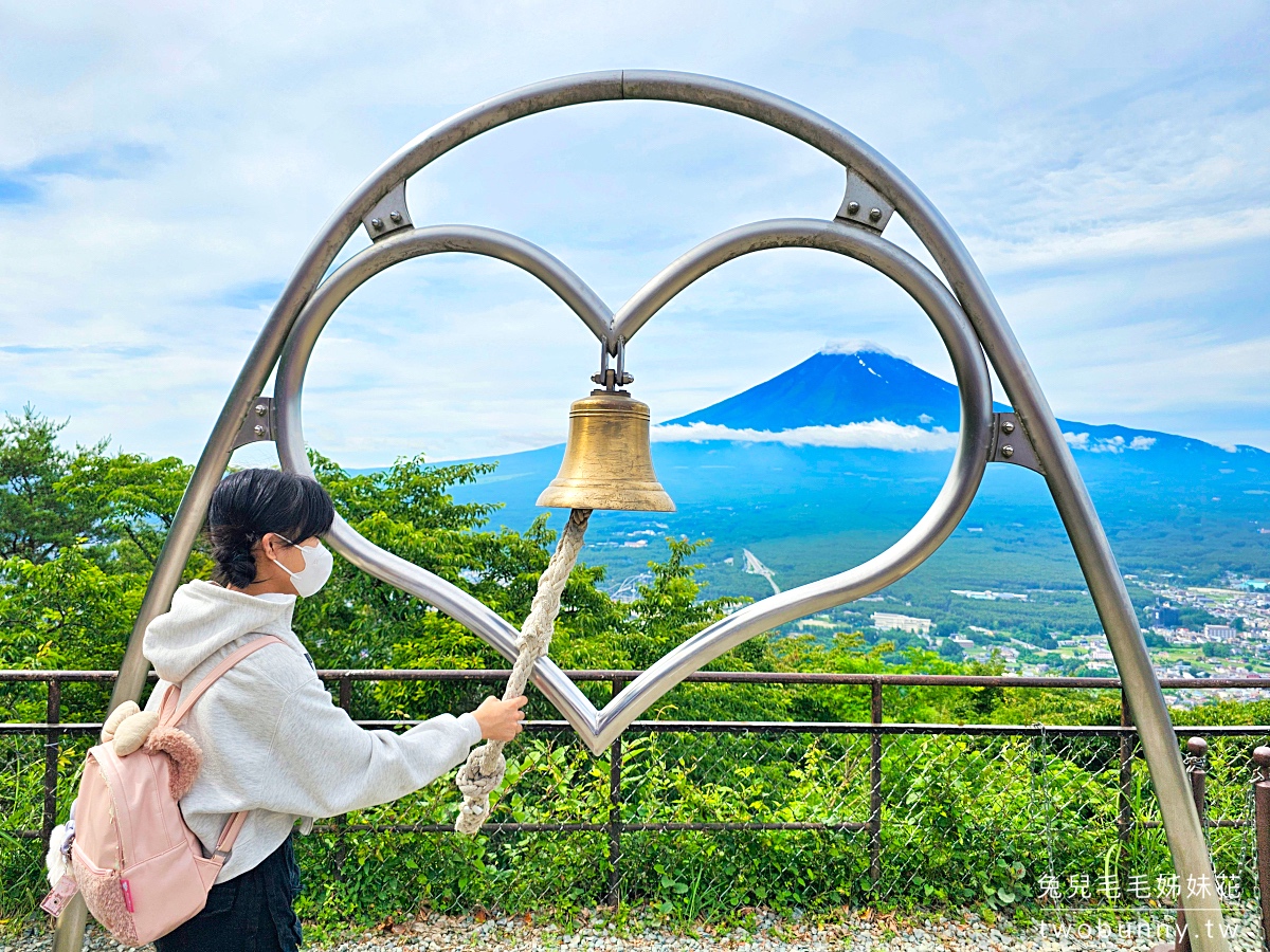 河口湖景點推薦｜天上山公園：搭纜車俯瞰富士山，鞦韆打卡點＋烤糰子美食一次攻略 @兔兒毛毛姊妹花