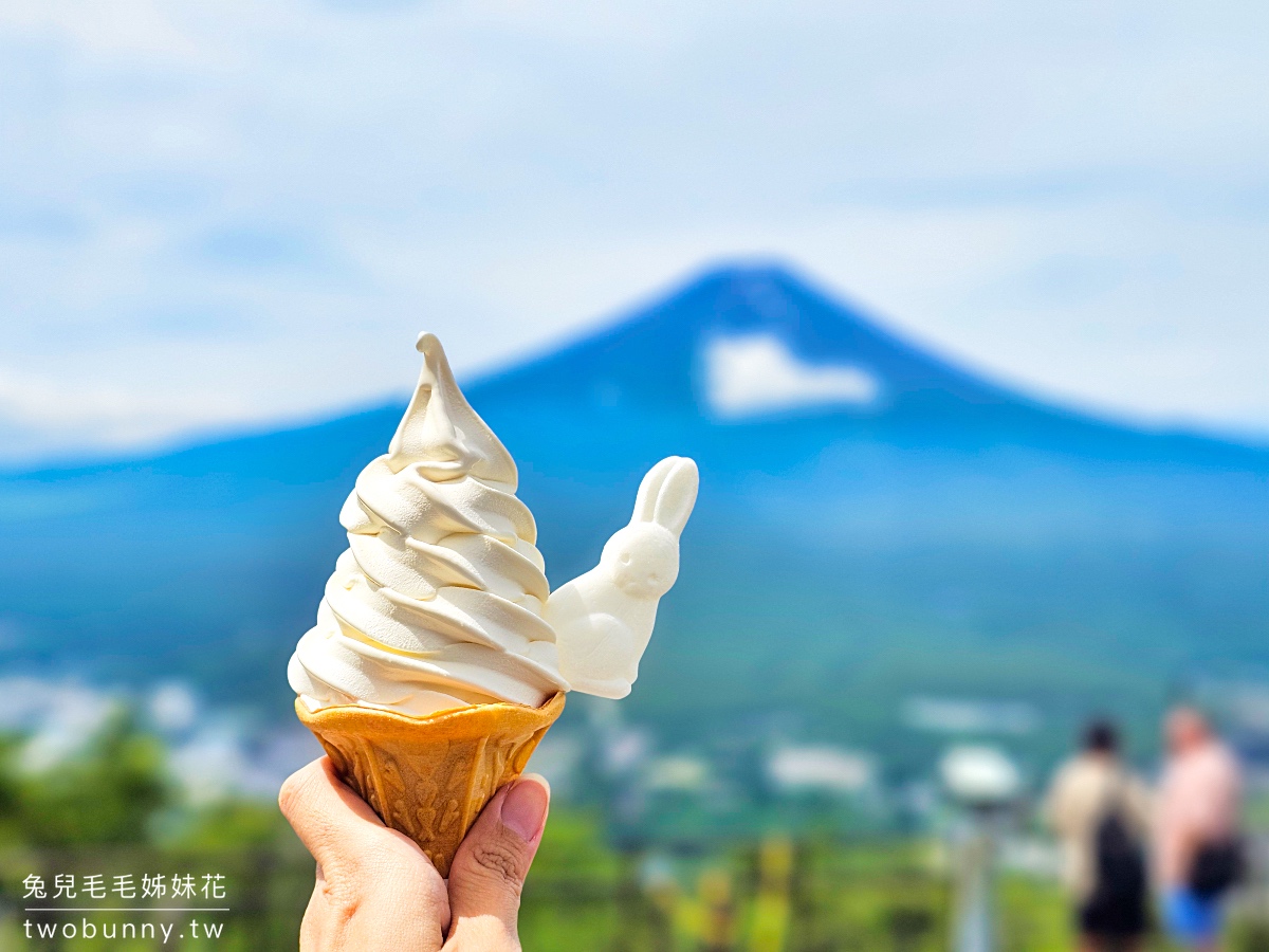 河口湖景點推薦｜天上山公園：搭纜車俯瞰富士山，鞦韆打卡點＋烤糰子美食一次攻略 @兔兒毛毛姊妹花