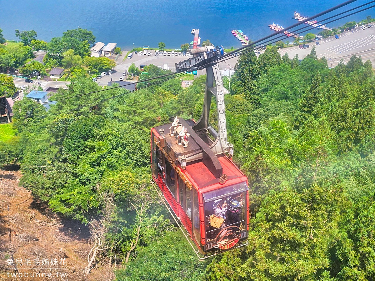 河口湖景點推薦｜天上山公園：搭纜車俯瞰富士山，鞦韆打卡點＋烤糰子美食一次攻略 @兔兒毛毛姊妹花
