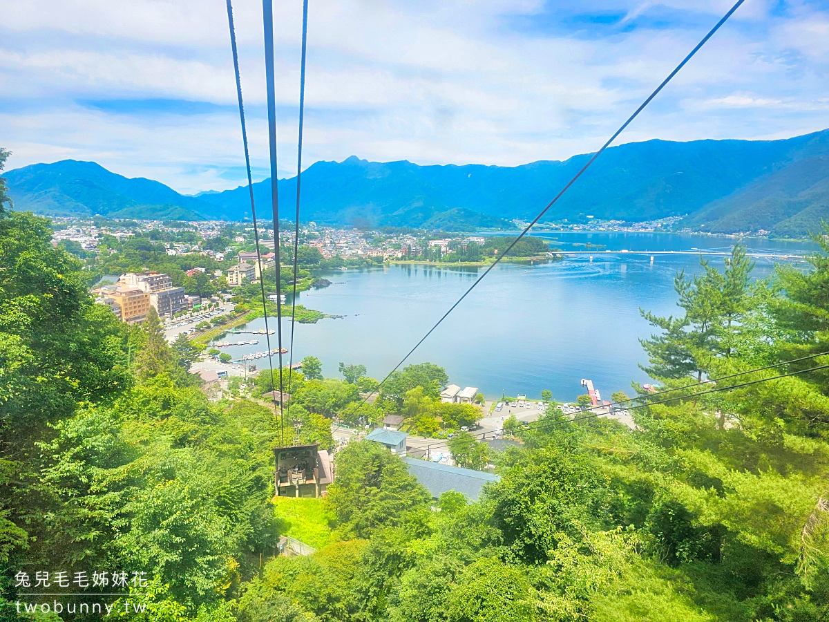 河口湖景點推薦｜天上山公園：搭纜車俯瞰富士山，鞦韆打卡點＋烤糰子美食一次攻略 @兔兒毛毛姊妹花