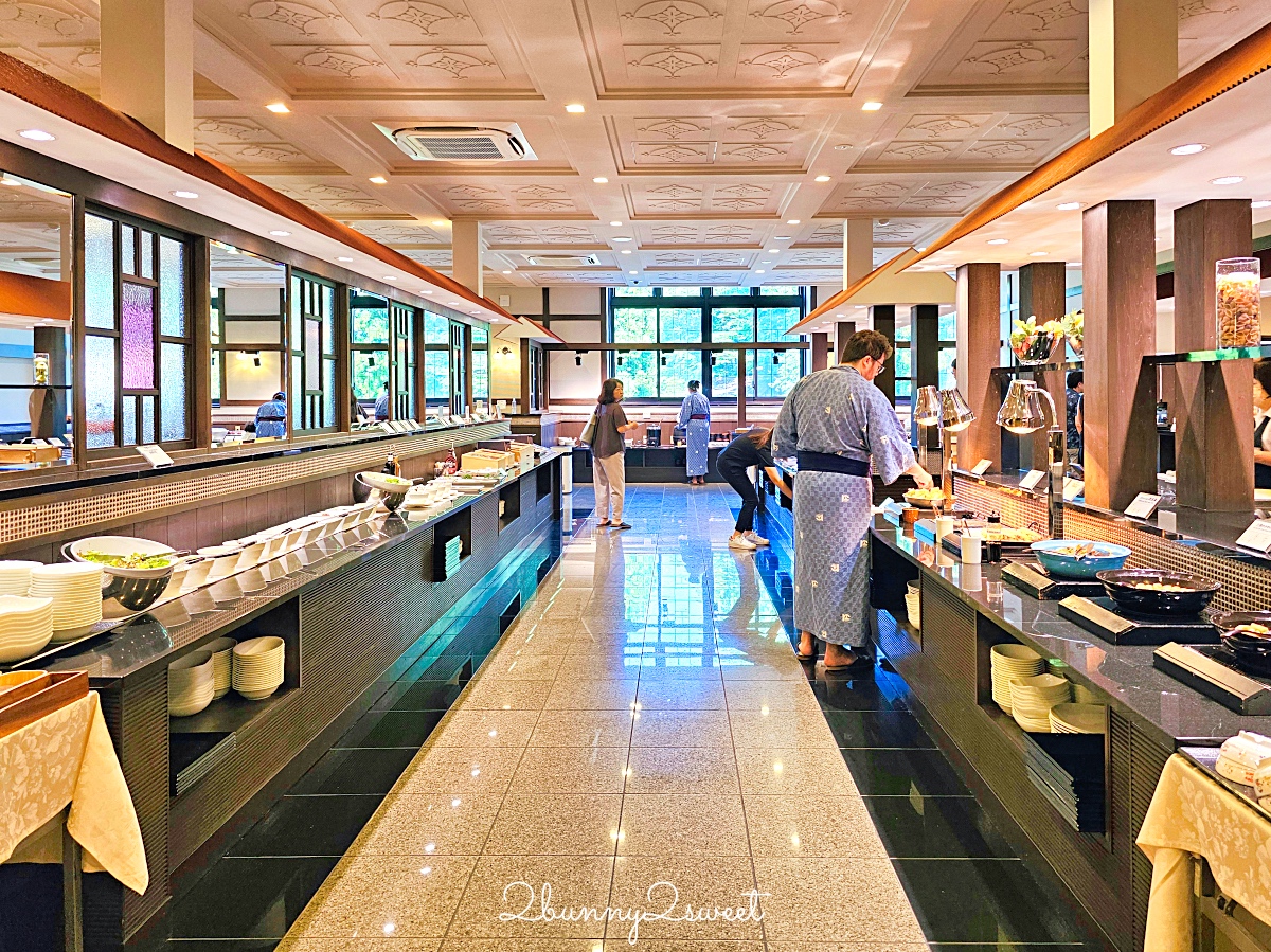 富士河口湖溫泉湖南莊飯店｜房間就能邊泡溫泉邊看富士山，房內享用會席料理晚餐太享受 @兔兒毛毛姊妹花