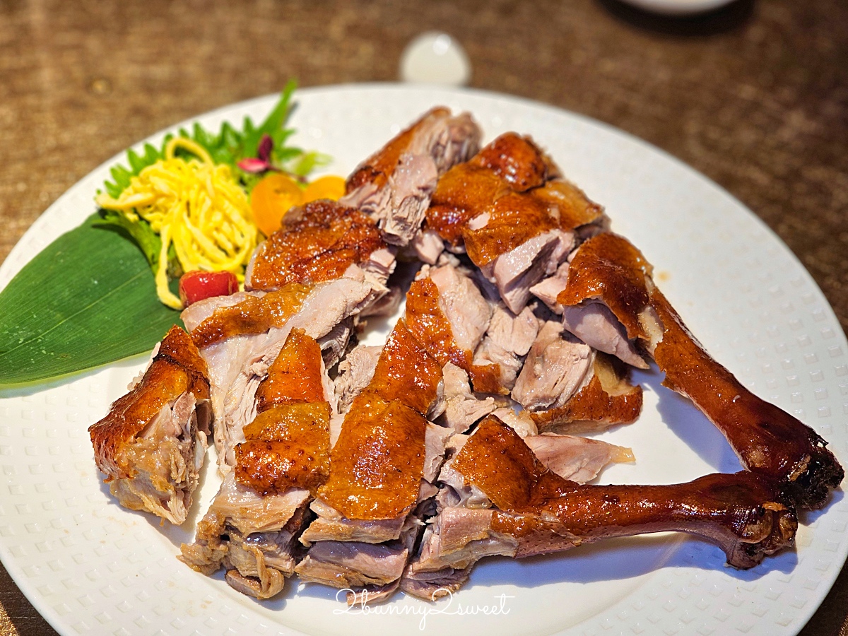 台北信義區美食「潮品集潮坊潮州餐廳」新光A4最潮中餐廳，火焰瀨尿燒鵝烤鵝四吃太美味 @兔兒毛毛姊妹花