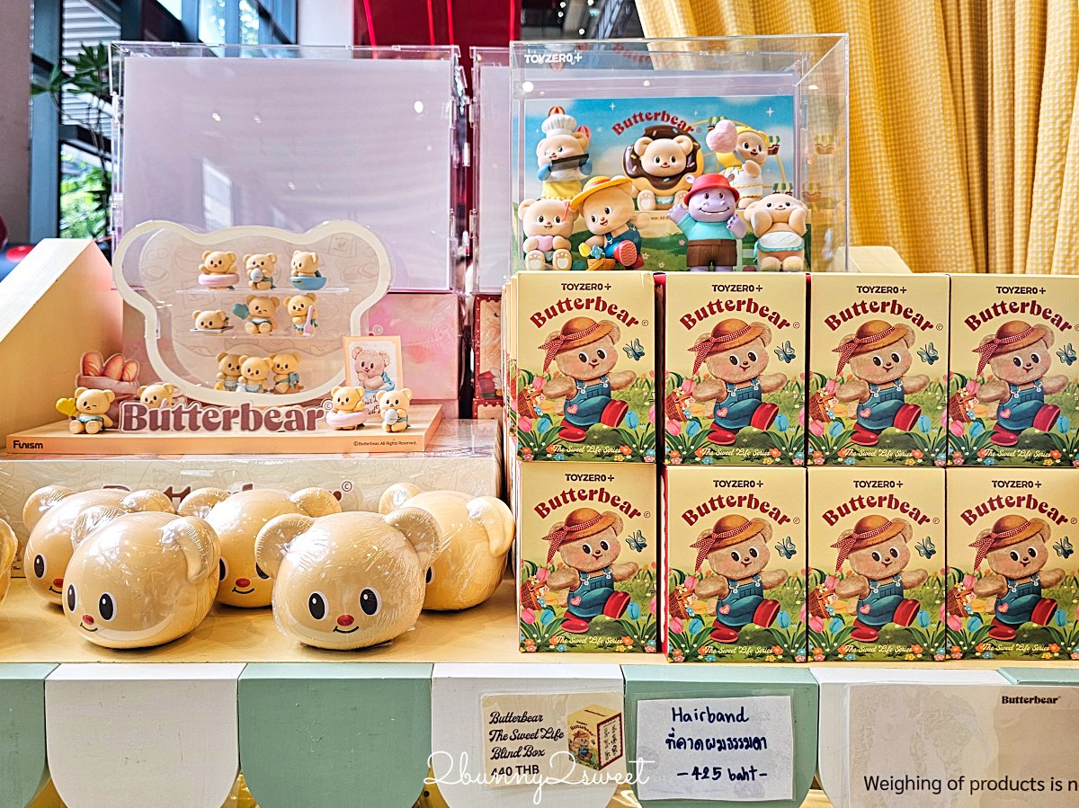 【EmSphere Butterbear 專賣店】泰國超人氣奶油小熊！最可愛伴手禮店、甜點麵包、娃娃與限定周邊大集合 @兔兒毛毛姊妹花