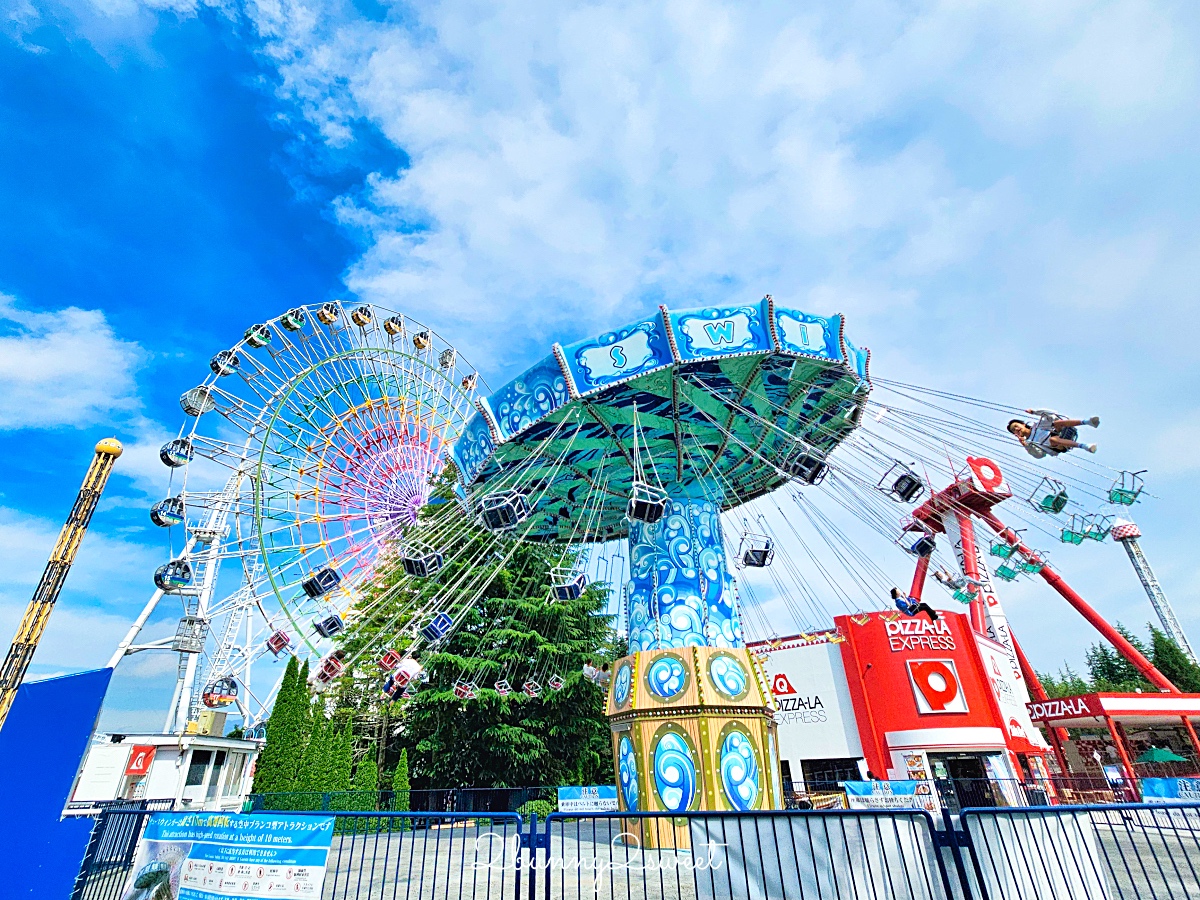 山梨景點「富士急樂園」富士山下免門票絕叫系遊樂園~刺激雲霄飛車、最恐怖鬼屋、湯瑪士樂園 @兔兒毛毛姊妹花