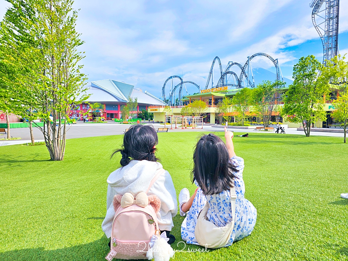 山梨景點「富士急樂園」富士山下免門票絕叫系遊樂園~刺激雲霄飛車、最恐怖鬼屋、湯瑪士樂園 @兔兒毛毛姊妹花