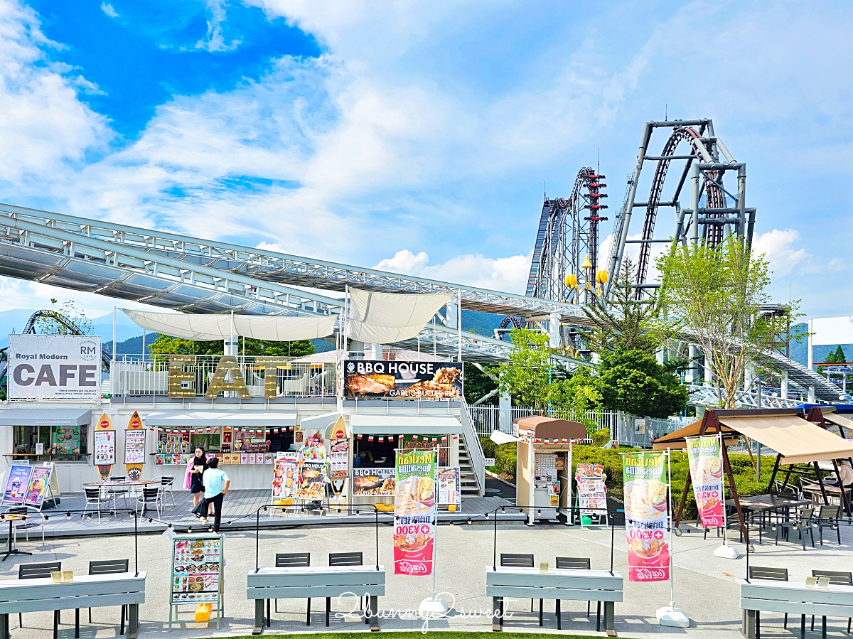 山梨景點「富士急樂園」富士山下免門票絕叫系遊樂園~刺激雲霄飛車、最恐怖鬼屋、湯瑪士樂園 @兔兒毛毛姊妹花
