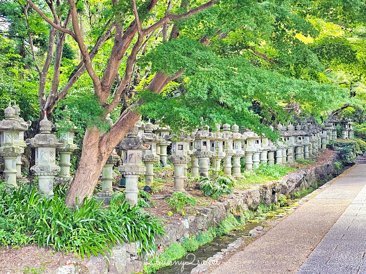 大阪景點「勝尾寺」可愛好拍達摩不倒翁，秋天賞楓、祈求勝運必訪｜門票、交通攻略 @兔兒毛毛姊妹花