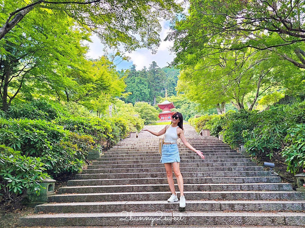 大阪景點「勝尾寺」可愛好拍達摩不倒翁，秋天賞楓、祈求勝運必訪｜門票、交通攻略 @兔兒毛毛姊妹花