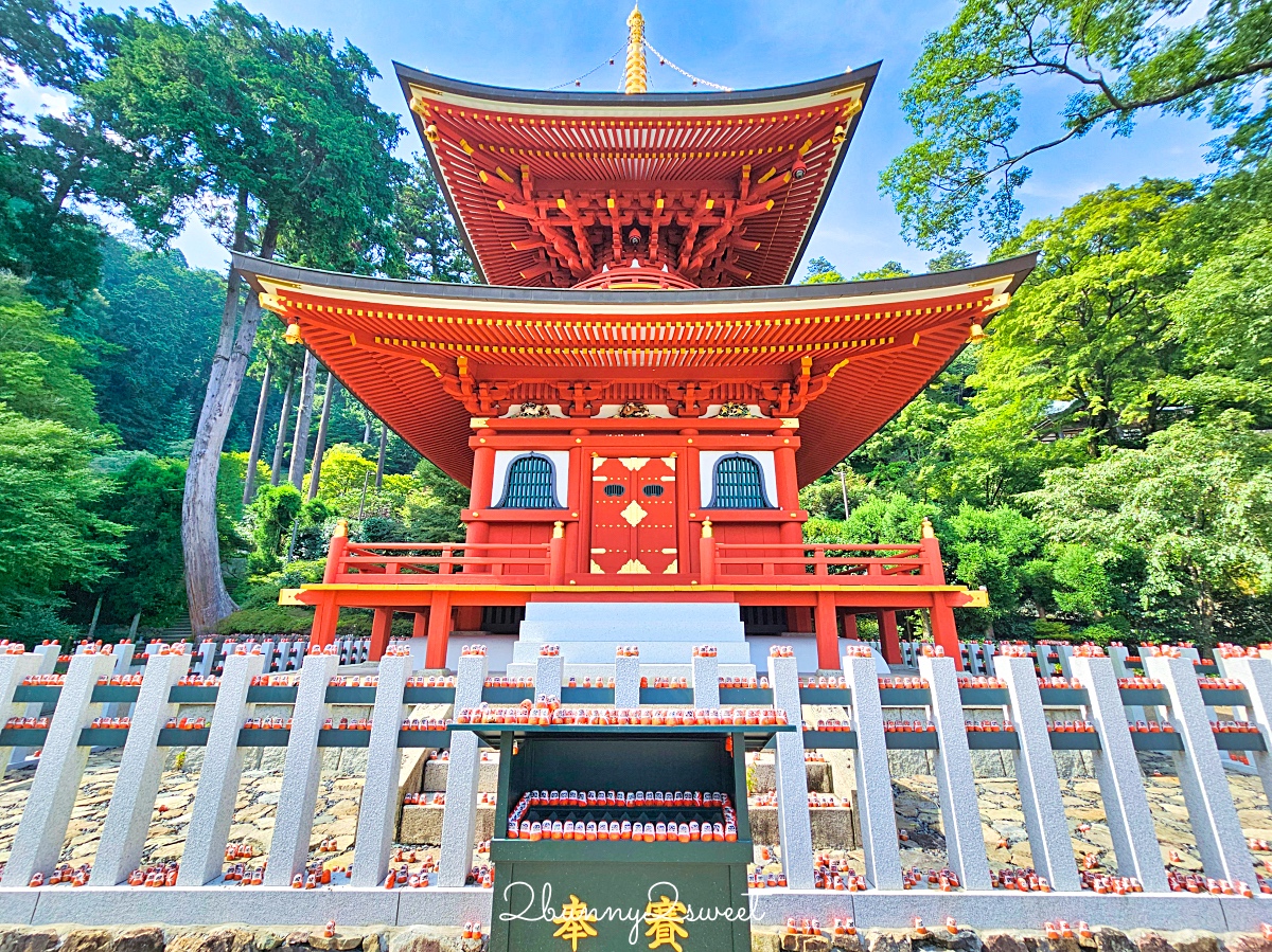 大阪景點「勝尾寺」可愛好拍達摩不倒翁，秋天賞楓、祈求勝運必訪｜門票、交通攻略 @兔兒毛毛姊妹花
