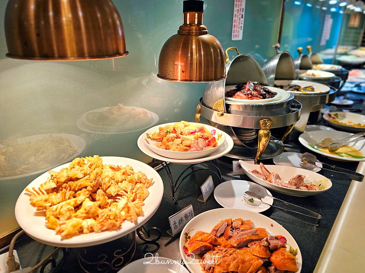 林口長庚美食「港龘港式飲茶歐式自助百匯」腸粉、港點吃到飽只要500元還免收服務費 @兔兒毛毛姊妹花