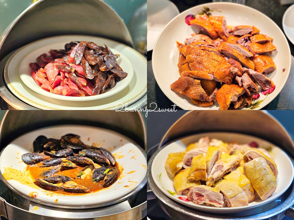 林口長庚美食「港龘港式飲茶歐式自助百匯」腸粉、港點吃到飽只要500元還免收服務費 @兔兒毛毛姊妹花