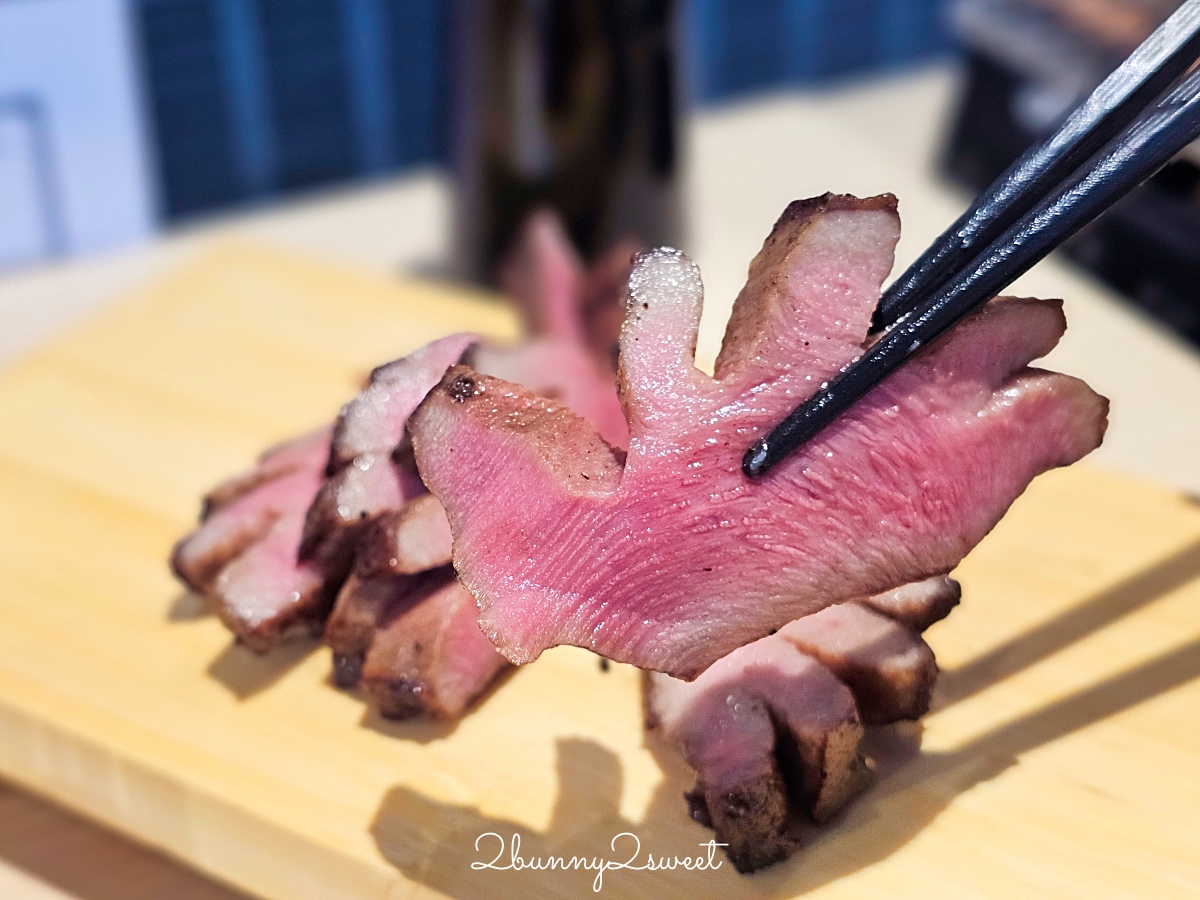 國父紀念館美食「漢堡排嘉台北大巨蛋店」來自日本人氣炭烤和牛漢堡排，日本越光米無限吃 @兔兒毛毛姊妹花