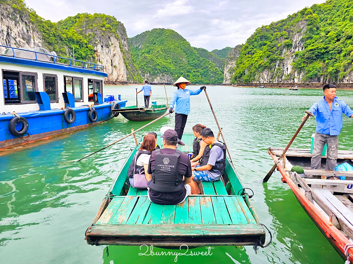 下龍灣郵輪「國賓號 Ambassador Signature Cruise」北越蘭夏灣五星豪華郵輪2天1夜陽台客艙住宿體驗 @兔兒毛毛姊妹花