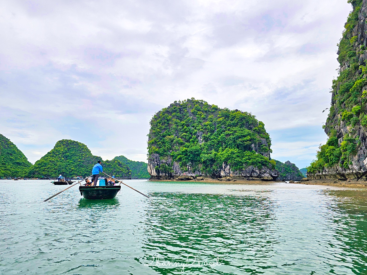 下龍灣郵輪「國賓號 Ambassador Signature Cruise」北越蘭夏灣五星豪華郵輪2天1夜陽台客艙住宿體驗 @兔兒毛毛姊妹花