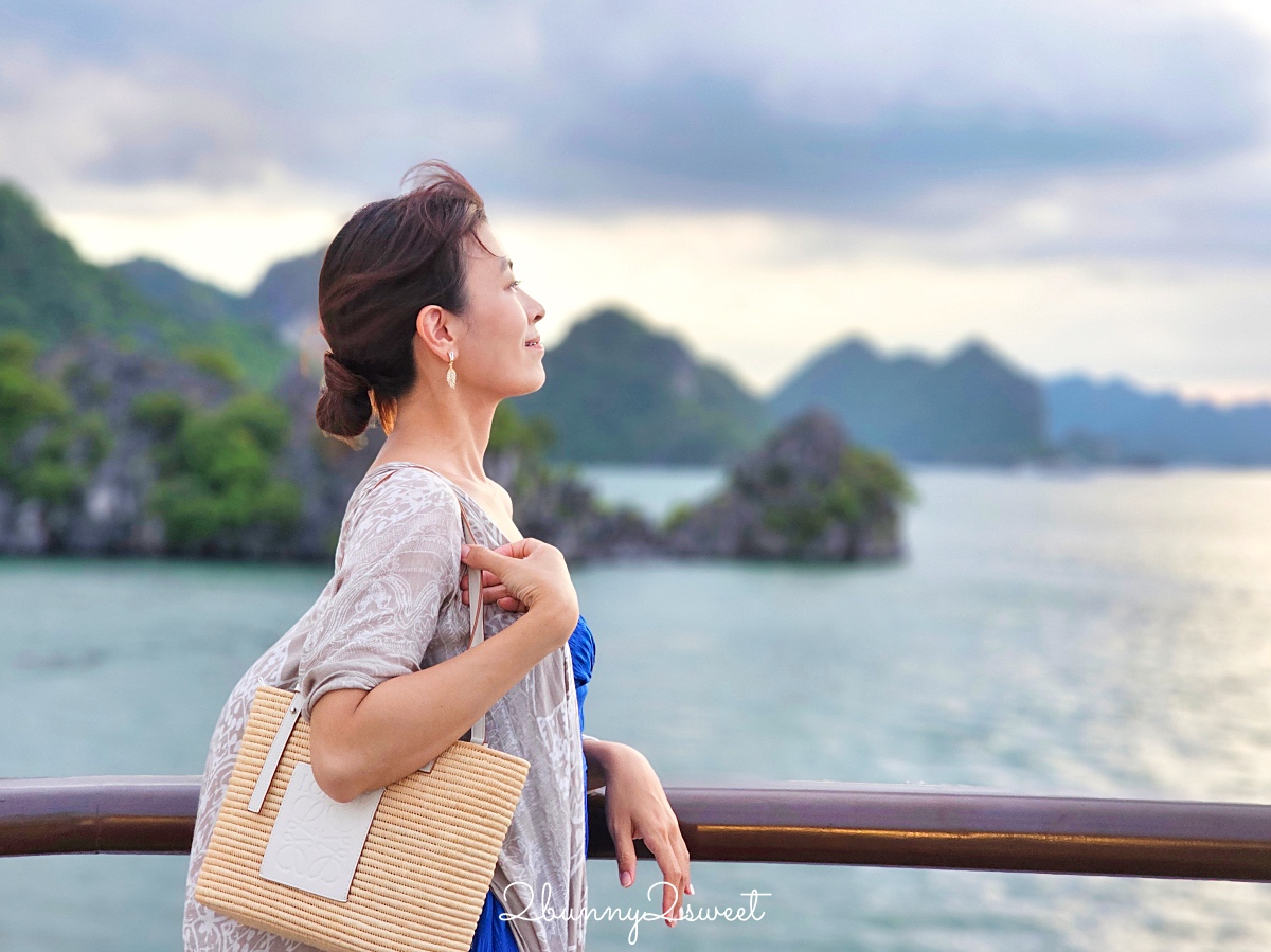 下龍灣郵輪「國賓號 Ambassador Signature Cruise」北越蘭夏灣五星豪華郵輪2天1夜陽台客艙住宿體驗 @兔兒毛毛姊妹花