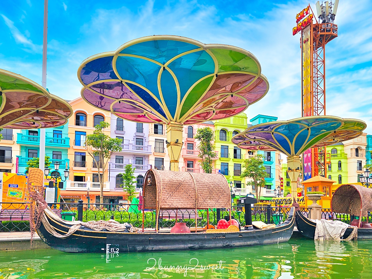 河內景點「河內大世界 Mega Grand World Hanoi」越南小威尼斯搭貢多拉&#038;必做的 5 件事 @兔兒毛毛姊妹花