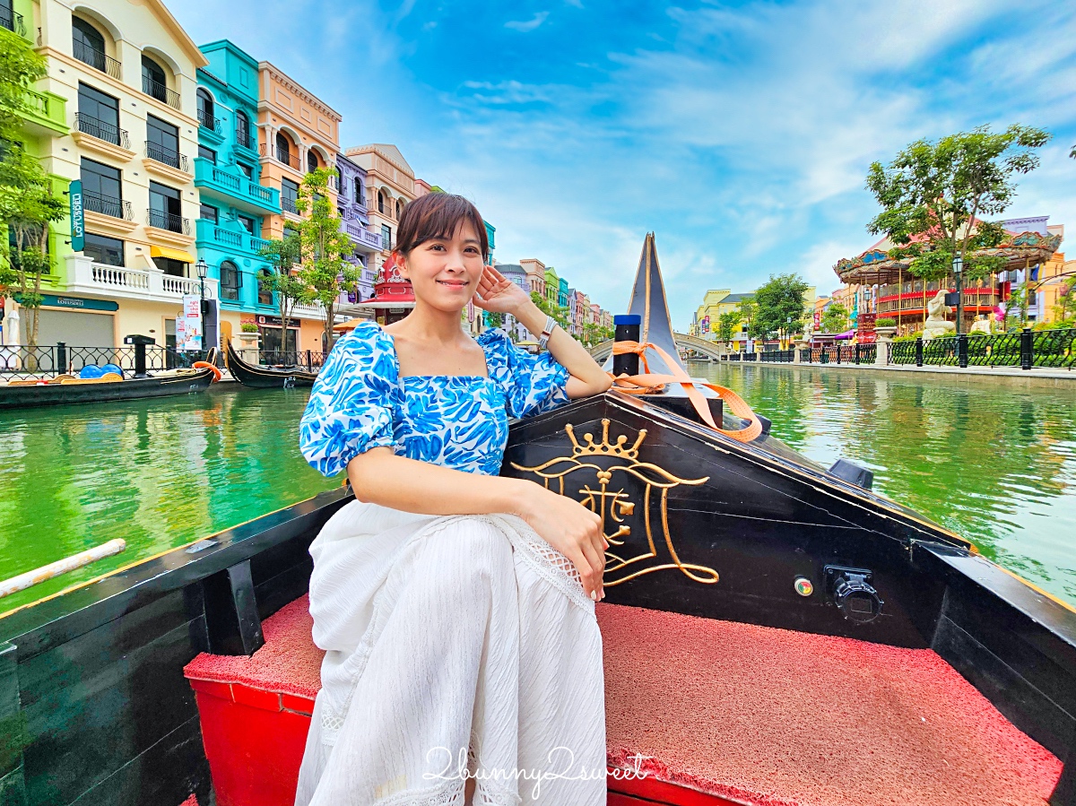 河內景點「河內大世界 Mega Grand World Hanoi」越南小威尼斯搭貢多拉&#038;必做的 5 件事 @兔兒毛毛姊妹花