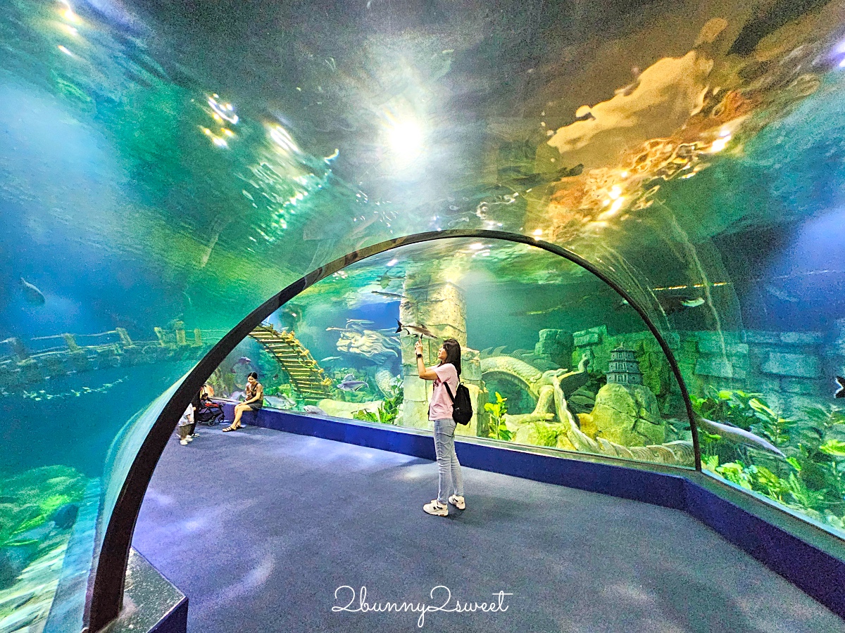 河內樂天世界水族館 Lotte World Aquarium Hanoi｜北越最新親子景點，吹冷氣探索海底世界 @兔兒毛毛姊妹花