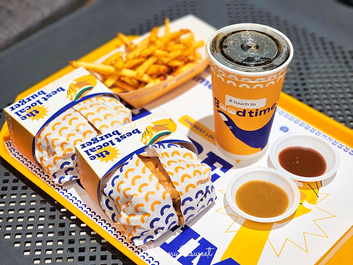 【河內美食】GoodTime Burger 漢堡專賣店開箱，Lotte Mall WestLake 必吃越南最好吃漢堡 @兔兒毛毛姊妹花