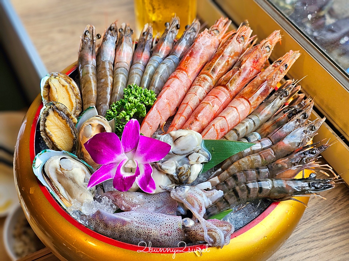 糧倉一號麻辣鴛鴦鍋松江店｜台北火鍋吃到飽最低 688 起肉品、海鮮、自助吧無限暢食 @兔兒毛毛姊妹花