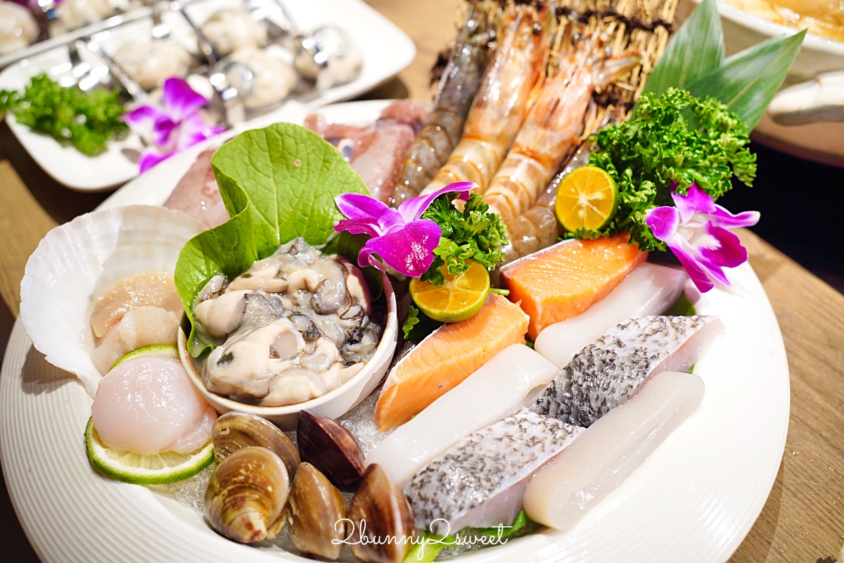 中山站美食「星曜雞湯」LV等級台北最強雞湯火鍋，鮮香濃郁熬雞精涮海鮮和牛超正點 @兔兒毛毛姊妹花