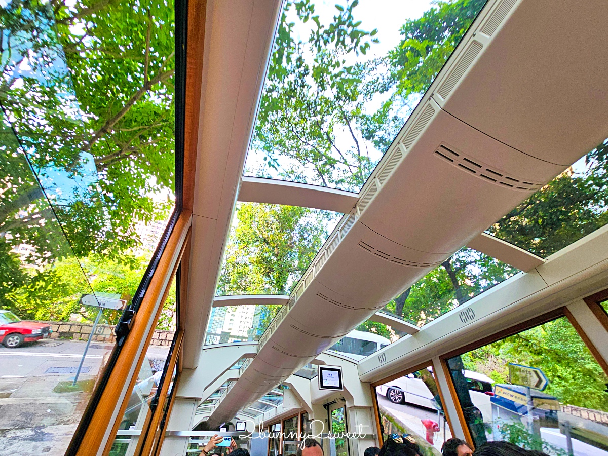 香港太平山這樣玩～搭百年交通工具「山頂纜車」欣賞維多利亞港美景、逛杜莎夫人蠟像館 @兔兒毛毛姊妹花