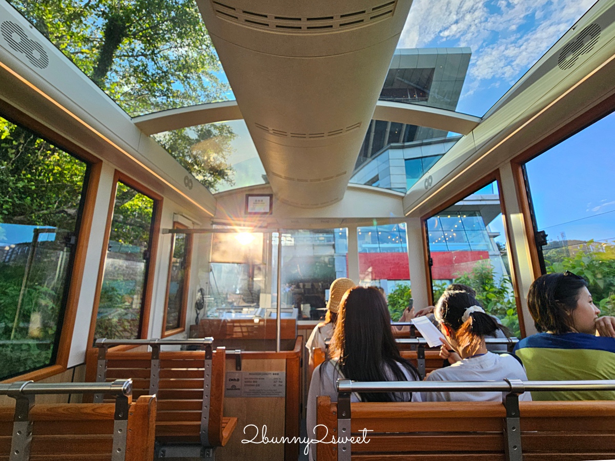 香港太平山這樣玩～搭百年交通工具「山頂纜車」欣賞維多利亞港美景、逛杜莎夫人蠟像館 @兔兒毛毛姊妹花