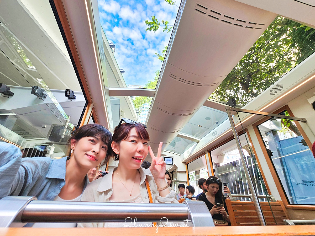 香港太平山這樣玩～搭百年交通工具「山頂纜車」欣賞維多利亞港美景、逛杜莎夫人蠟像館 @兔兒毛毛姊妹花