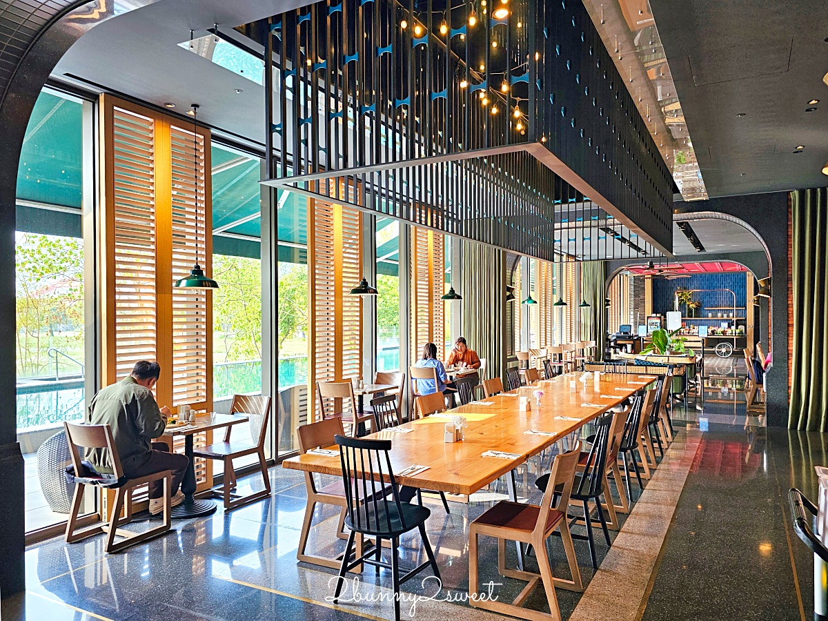 台南住宿「捷絲旅台南虎山館」仁德文青設計旅店，露天鏡面泳池，走路到哈利波特世界 @兔兒毛毛姊妹花